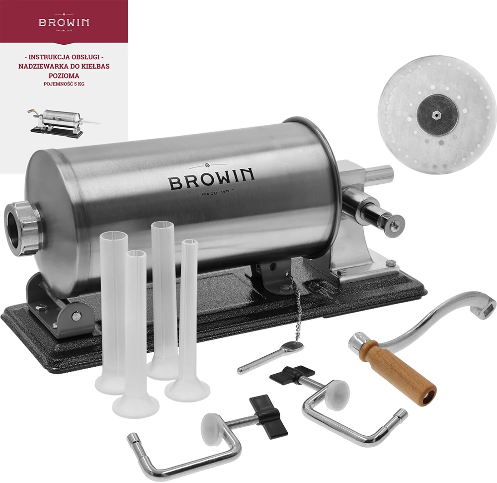 Browin Rankinis horizontalus dešrų kimštuvas 5kg