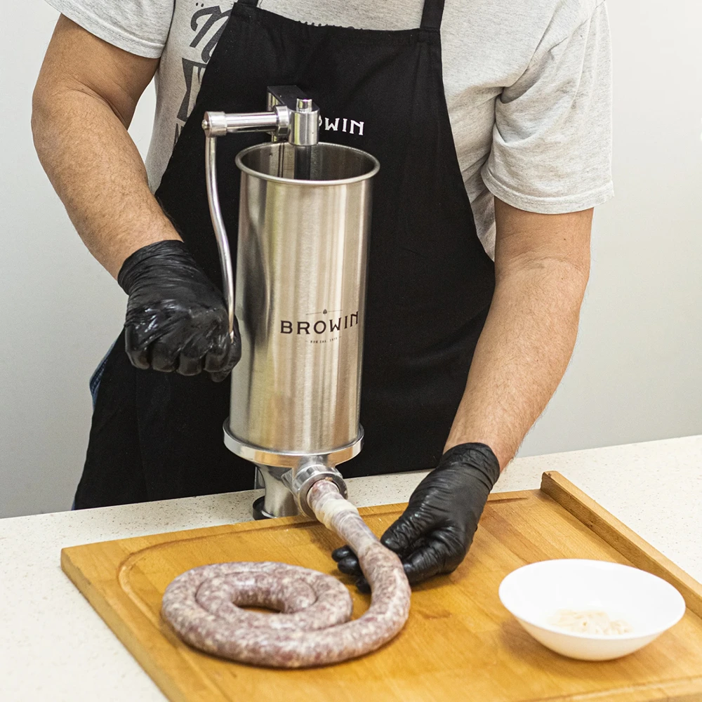 Browin Rankinis vertikalus dešrų kimštuvas 4kg