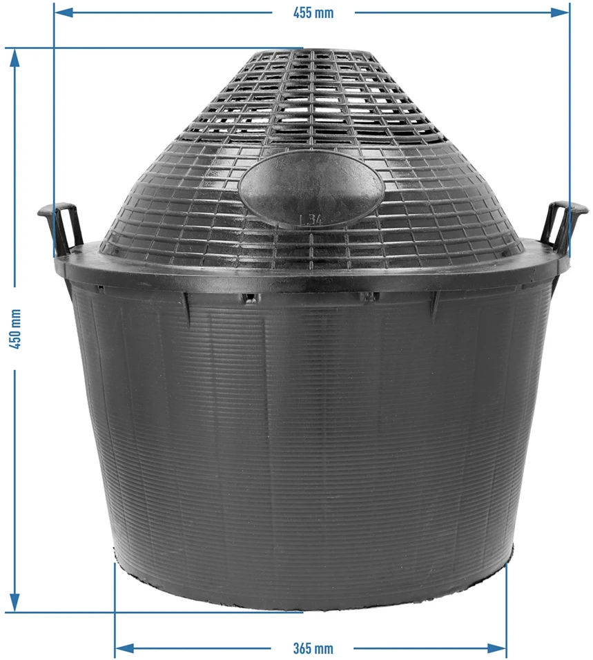 Vyno indas su plastikiniu krepšiu BROWIN 644034, 34 l