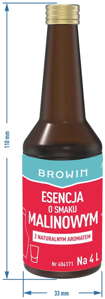 Browin Aviečių aromatinė esencija, 404171, 40 ml, 4 L, 49.6 g, natūralus aromatas, greitas paruošimas
