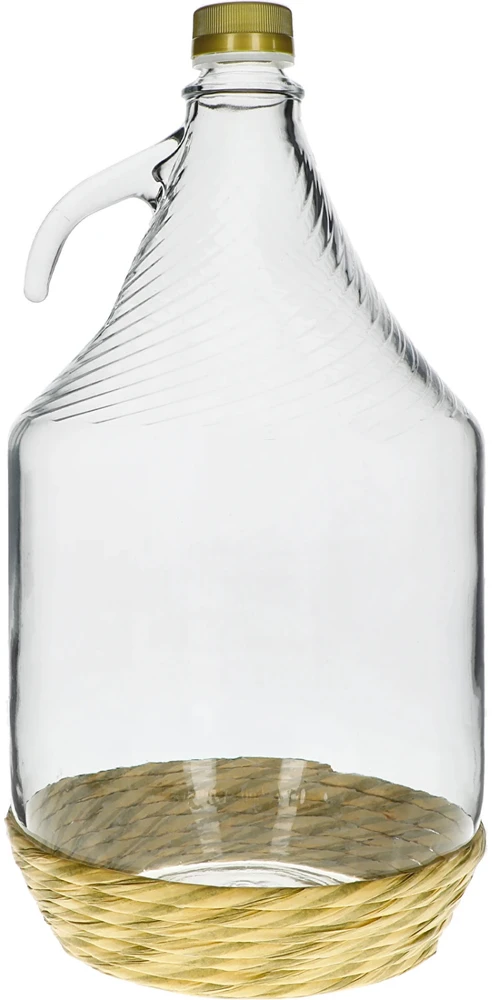 Browin Dama 640135, 5L pintas stiklo demidžonas su dangteliu