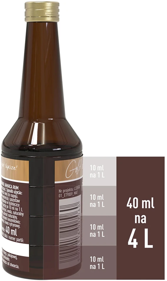 Browin Esencija Gold Jamaica Rum 404700, 40 ml, 48.59 g, Gold linija