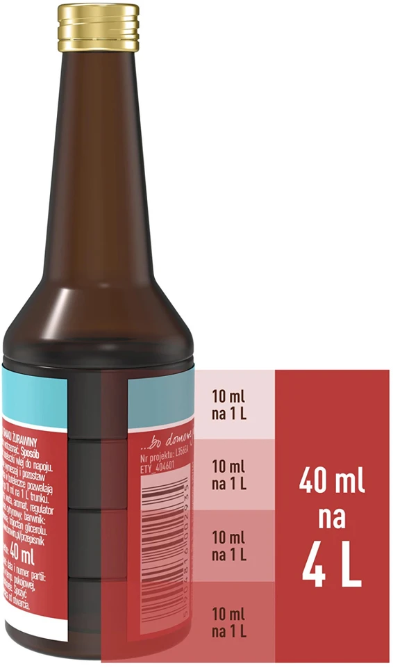 Browin gėrimų esencija 404601, 40ml, 47.6g, standartinė linija
