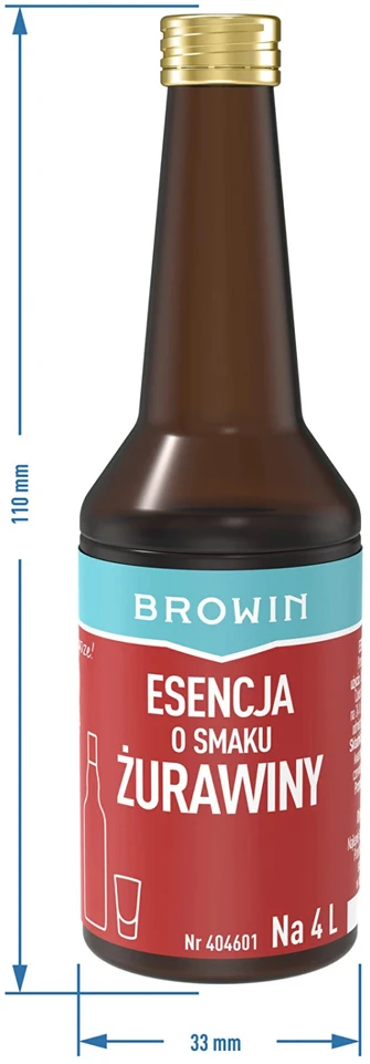 Browin gėrimų esencija 404601, 40ml, 47.6g, standartinė linija