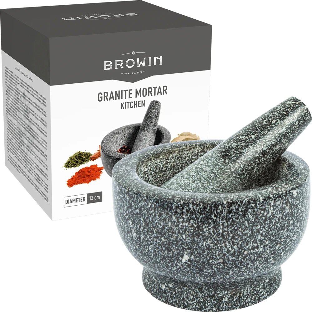 BROWIN virtuvinis skiedinys su grūstuvu