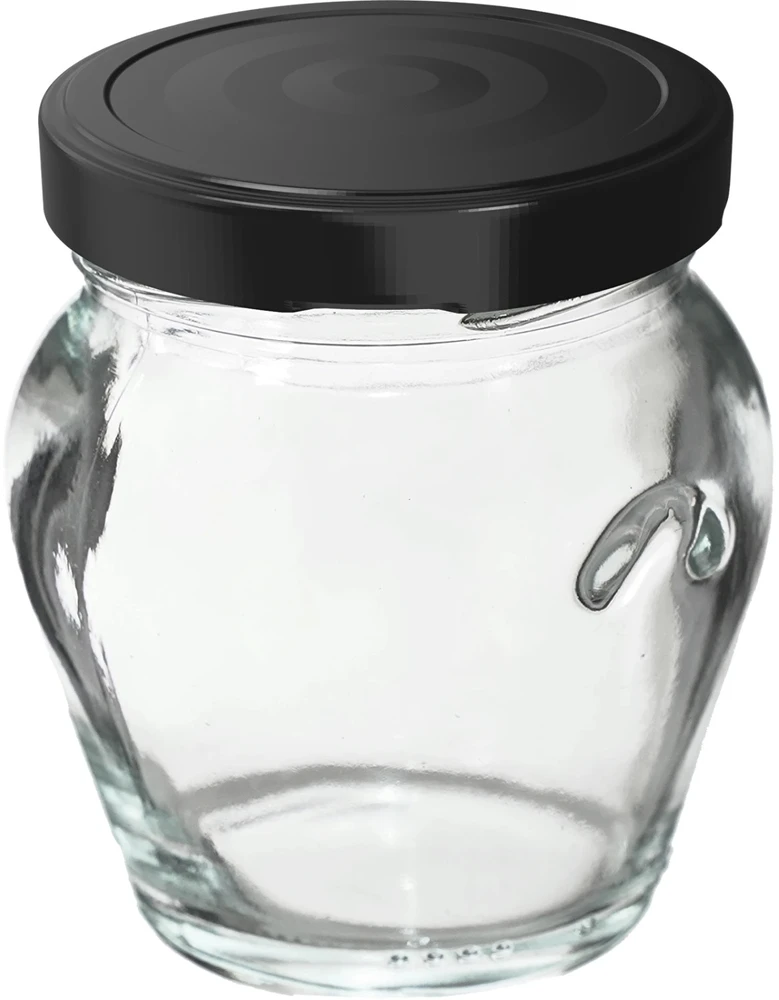 Browin konservavimo stiklainis, 132106, 106 ml, 8 vnt., stiklas, su dangteliu, 53 mm, 4 sriegti tvirtinimai