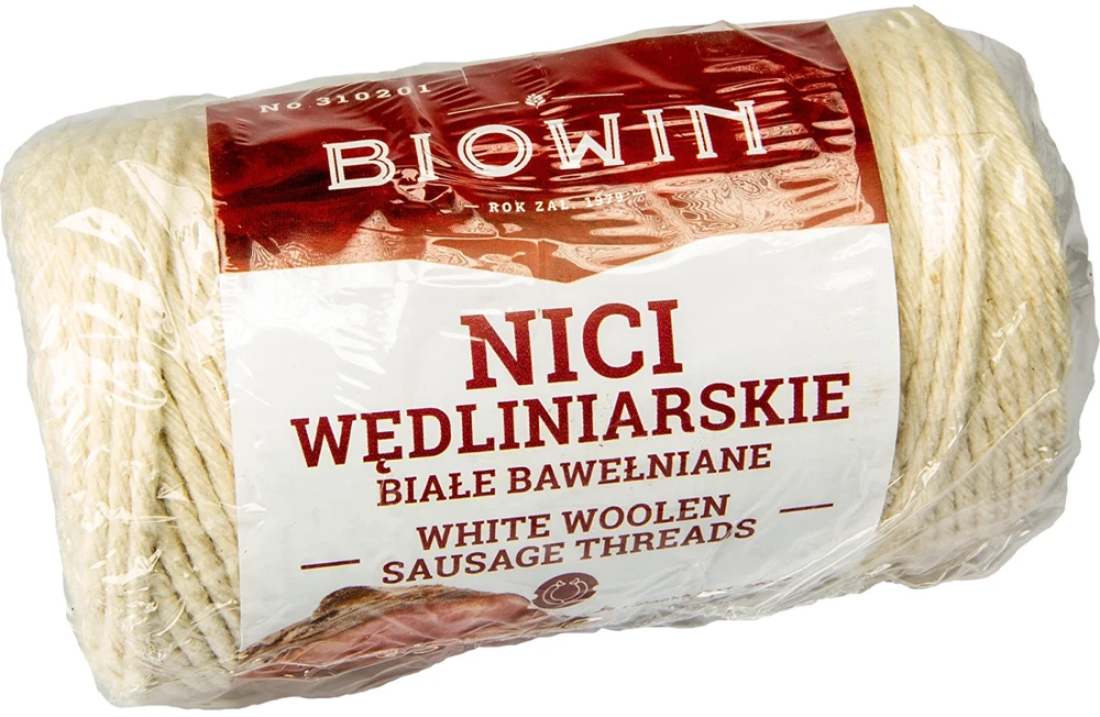Browin Cotton Virvelinė dešros medvilnė iki 300 °C, 100 g, kepimui, virimui, vytinimui, rūkymui