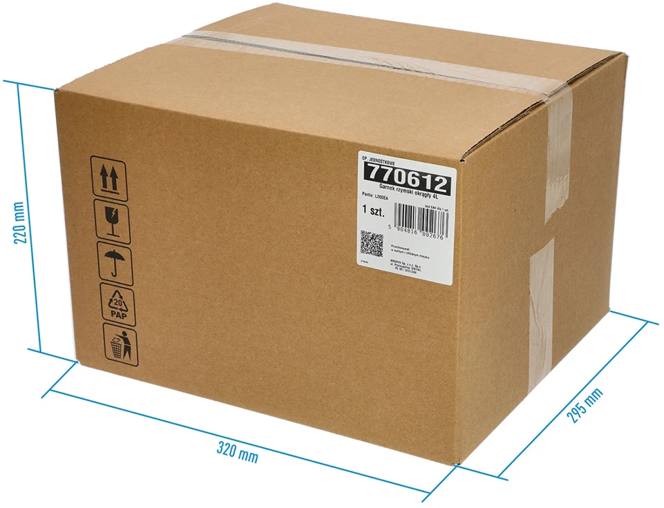 Browin Molinis kepimo indas 770612, 4 L, natūralus produktas, be aliejaus, tinkamas šeimos valgiams
