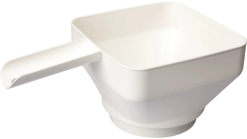 Browin piltuvas "Kvadrato apskritimas", fi 52-85 mm, 139199, 16,5 cm, 0,9 L, ergonomiškas, kvadratinis, tinka indaplovei