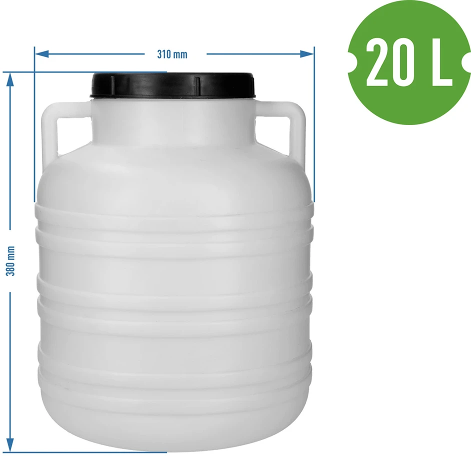 Browin statinė 360120, 20L, 31cm, 31cm, 38cm, 0.82kg, balta spalva, 13cm vidinis skersmuo