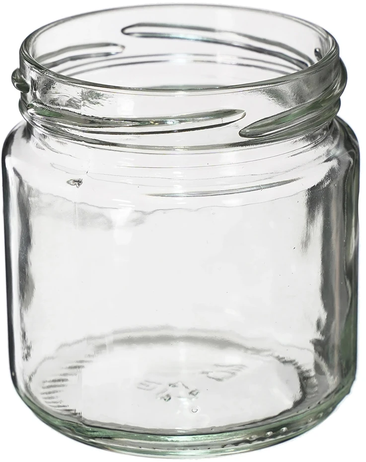 Browin Užsukama stiklainis 212 ml 132211, 212 ml, stiklas, be dangtelio, skylės skersmuo 66 mm, 12 vnt.