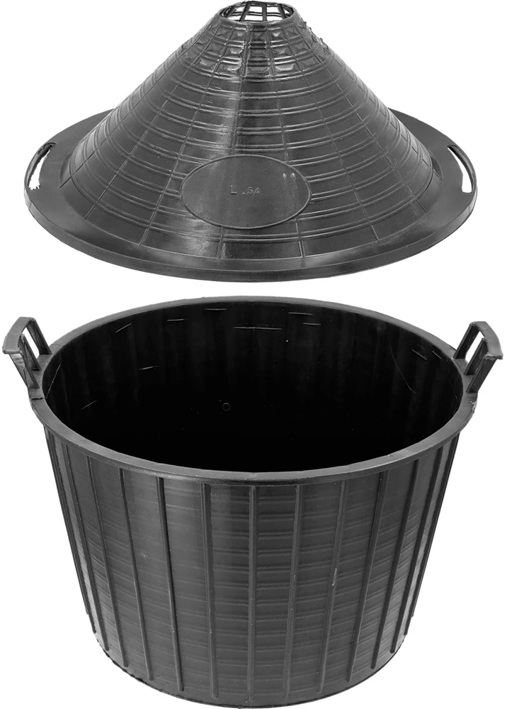 Browin vyno demijonas 644054, 54 L, siauras anga, plastikinis krepšys