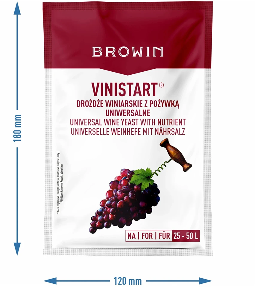 Priedas vyno gamybai Browin 400400, balta/raudona