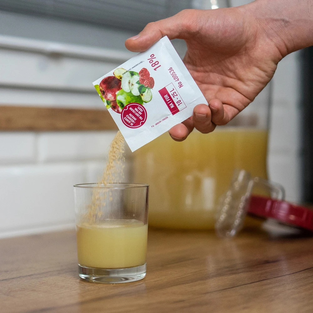 Browin vyno mielės ir maistas Enovini® BAYA VITA 400536, 17 g, džiovintos, baltam ir rožiniam vynui