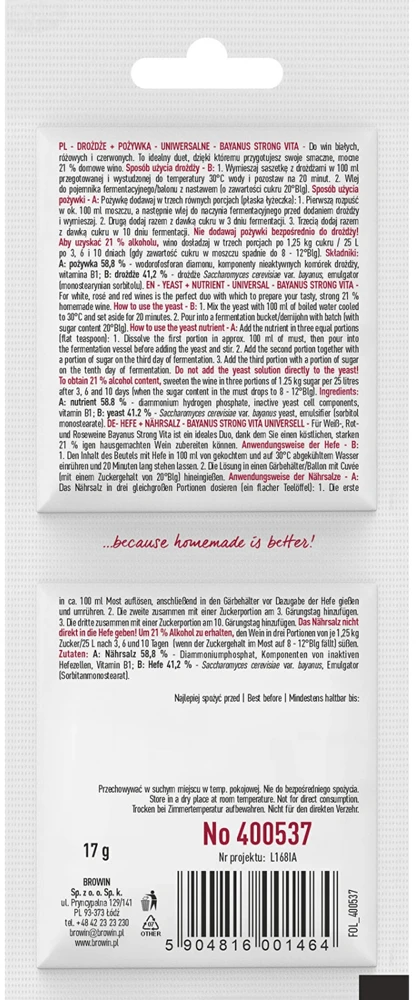 Rinkinys Browin 400537, balta/raudona