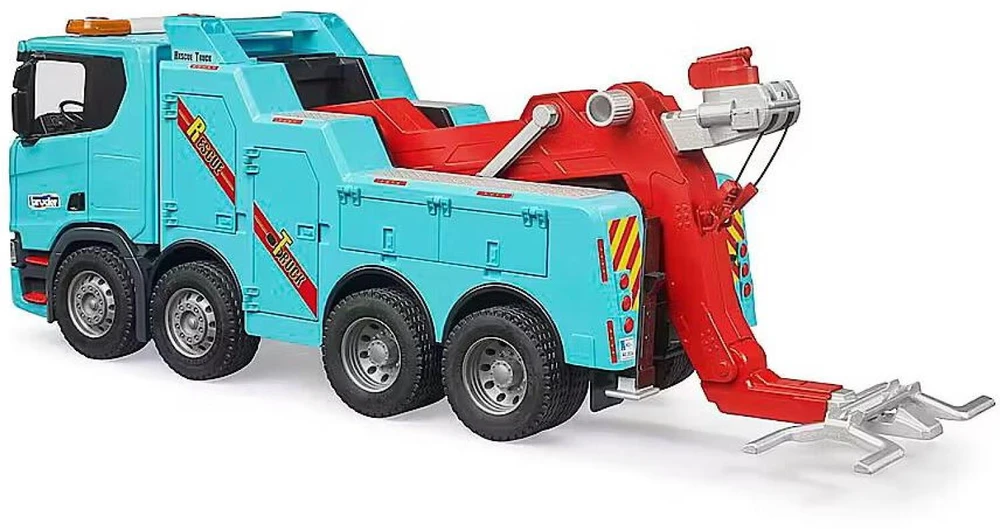 Bruder „Scania Super 560“ pagalbos kelyje vilkikas