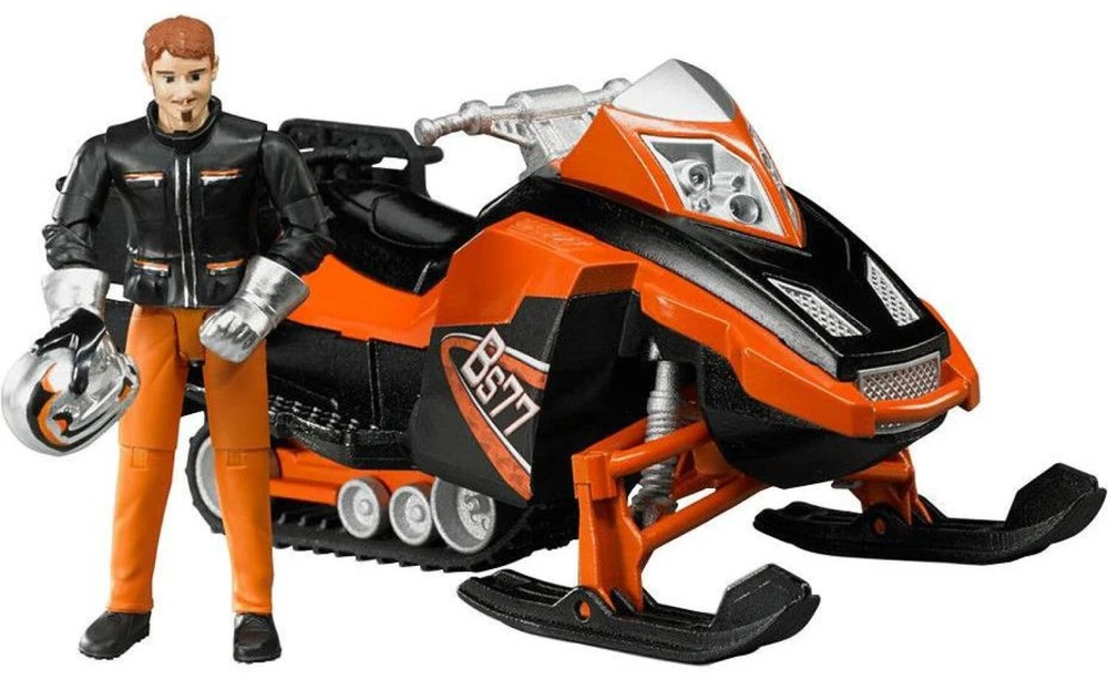 BRUDER sniego motociklas su vairuotoju 63101