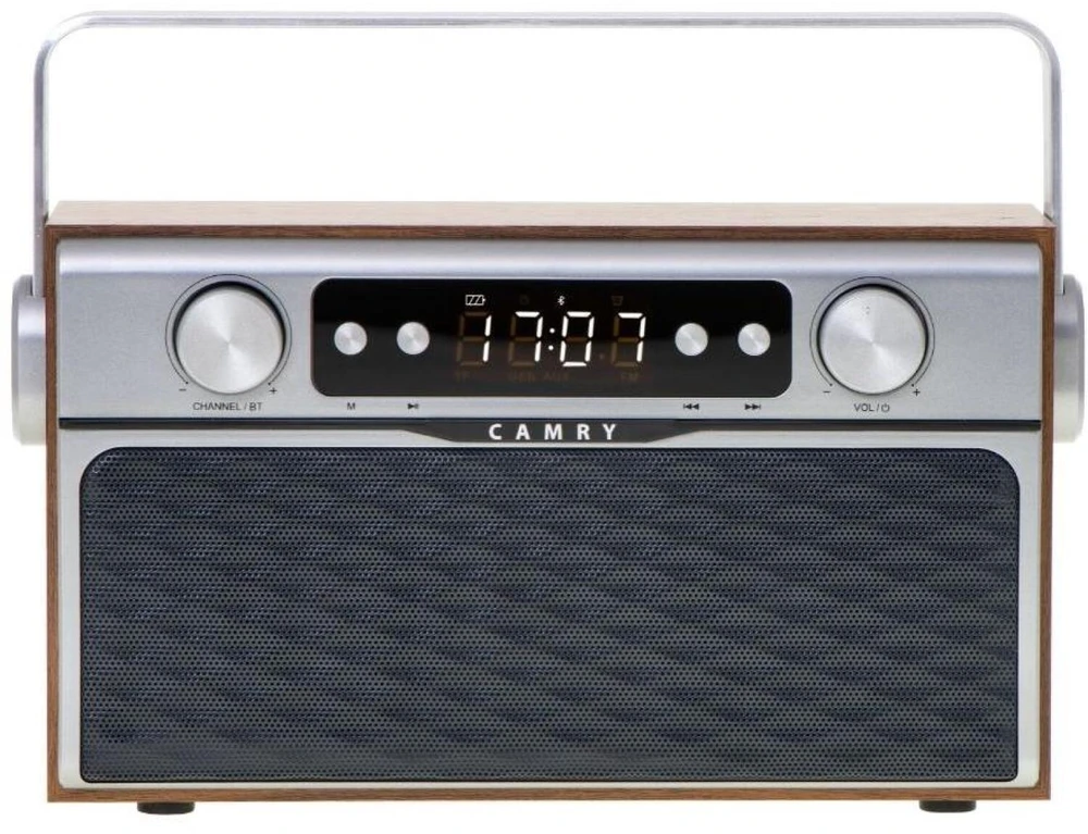 Radijas su Bluetooth Camry CR-1183, Rudos spalvos