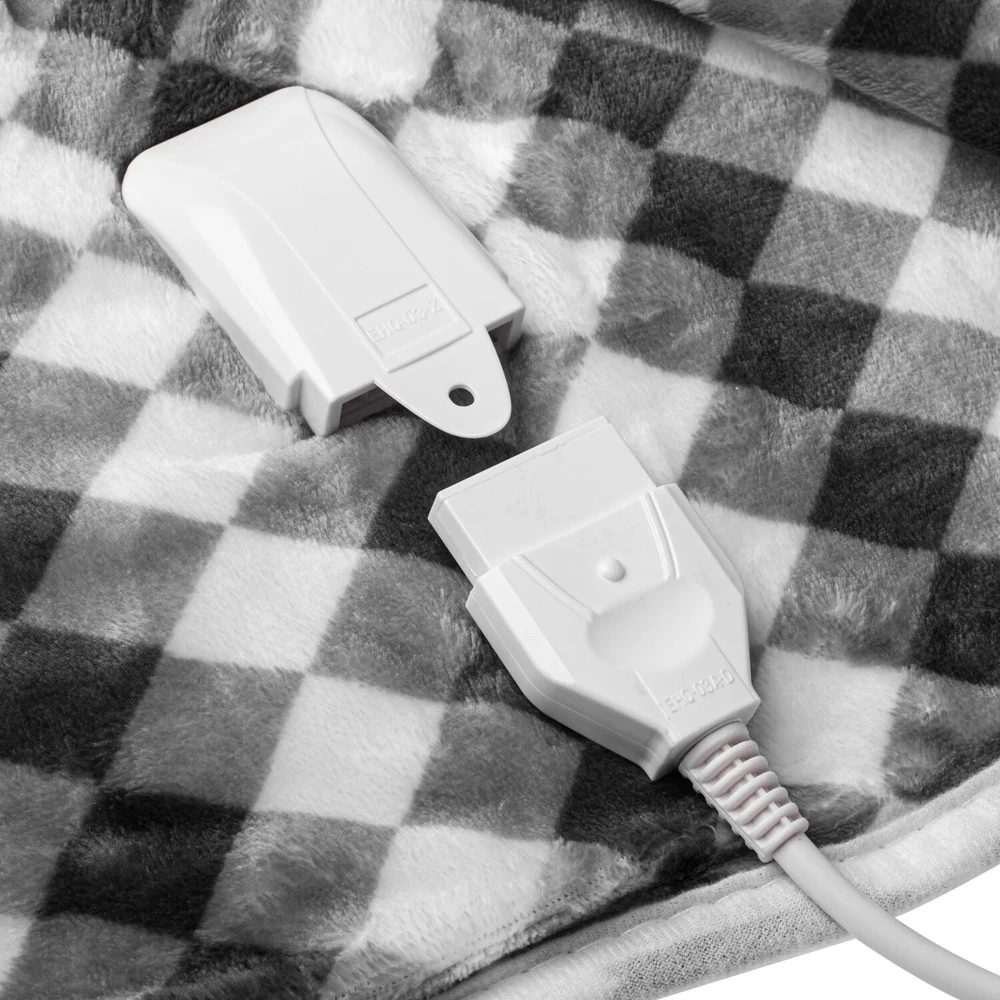 Adler Camry | Elektrinio šildymo užvalkalas su laikmačiu | CR 7442 | Šildymo lygių skaičius 7 | Asmenų skaičius 1 | Nuotolinio valdymo pultas | 120 W