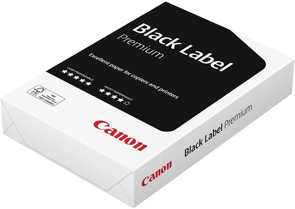 Canon CANON Juodas Label Zero FSC 80g 5x500shts