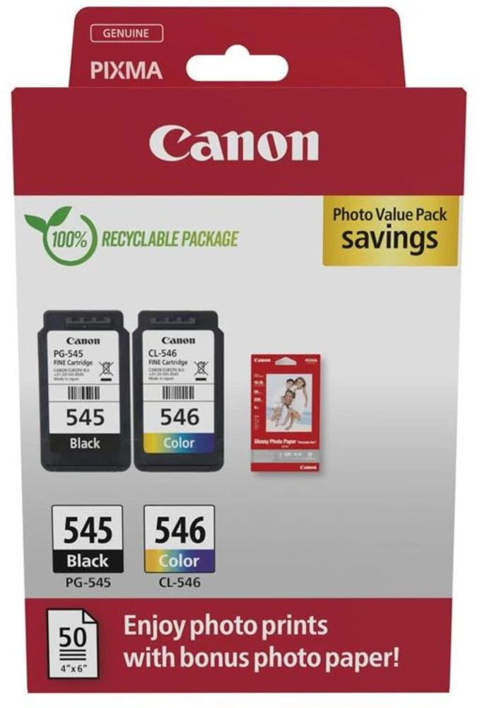 Canon PG-545/CL-546 rašalo kasetė, sudėtinė pakuotė