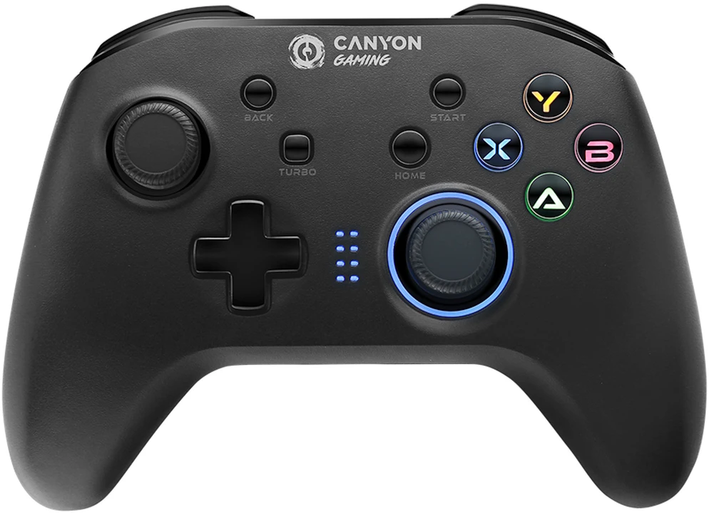Belaidis žaidimų pultas Canyon GP-W3 4-in-1 Wireless Gamepad, suderinamas su Nintendo Switch, Android, WinXP - Win10 ir naujesniais, PS3