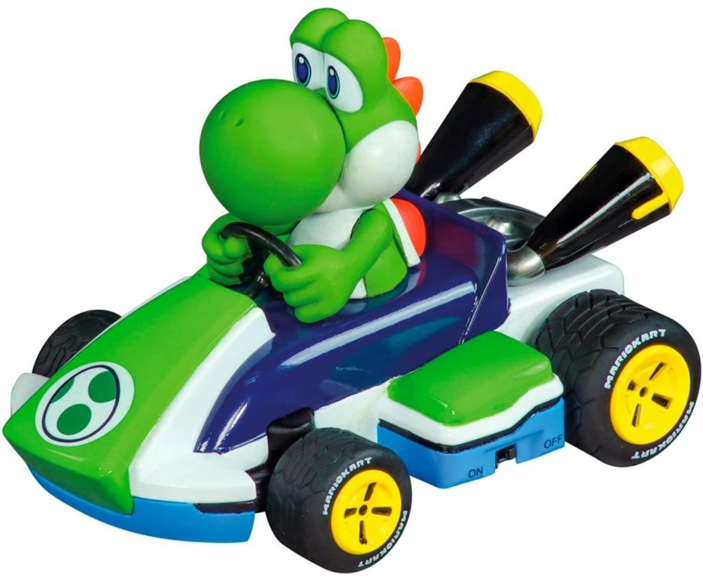 Carrera 2 4 GHz Mario Kart™ lenktynių kartingas 1:32 Yoshi