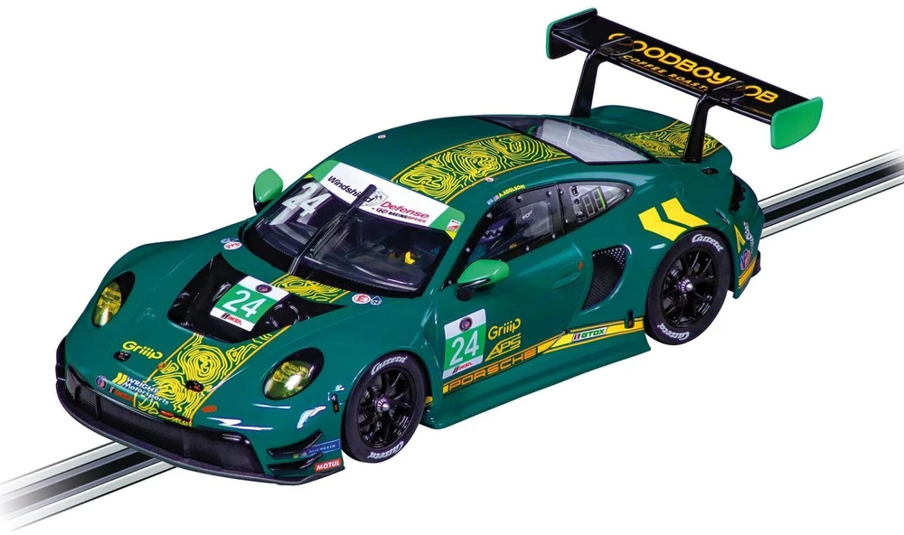 Carrera Žaislinis automobilis 20024008, 1:24, Digital 124, žalia, plastikas, judančios dalys, nuo 10 m.