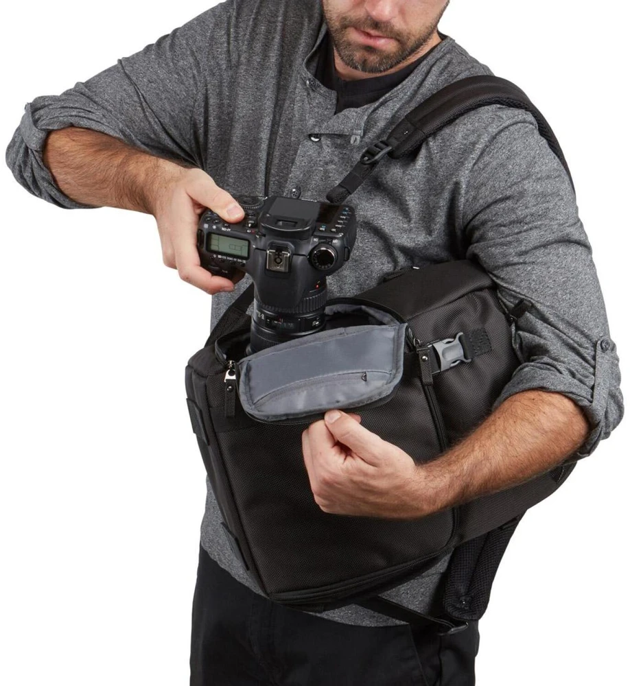 Case Logic Bryker Split-use Camera Backpack kuprinė Poliesteris Juoda