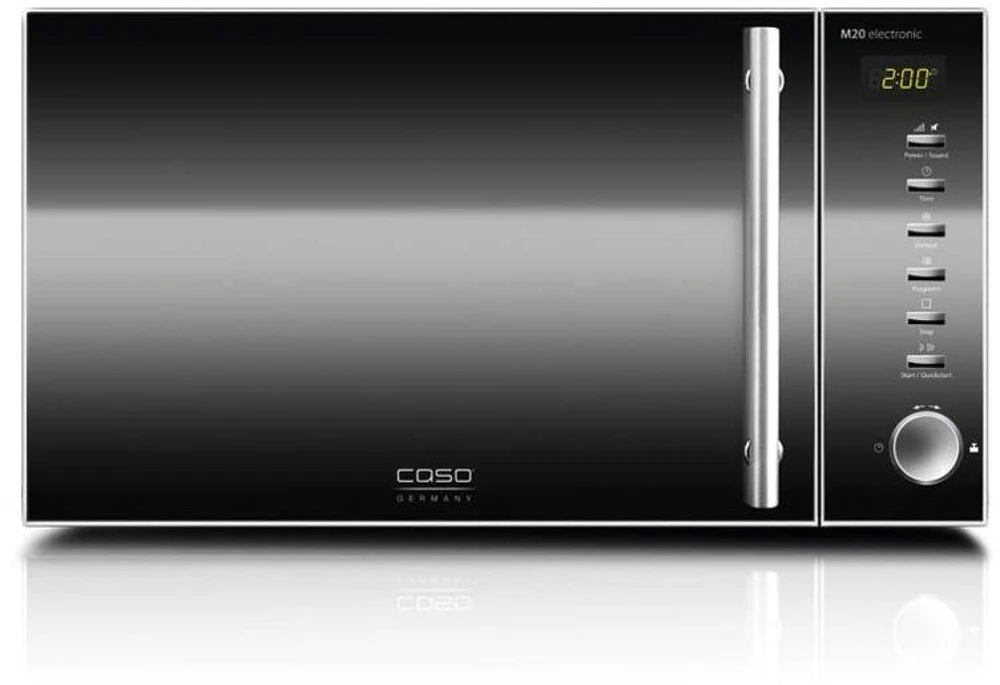 Mikrobangų krosnelė Caso | Microwave orkaitė | M 20 | Free standing | 800 W | Nerūdijantis plienas