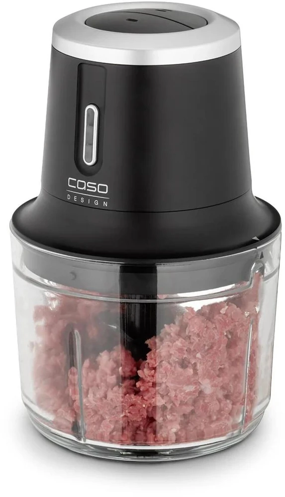 Smulkintuvas Caso Chop & Go, Juodos spalvos
