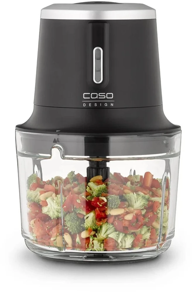Smulkintuvas Caso Chop & Go, Juodos spalvos