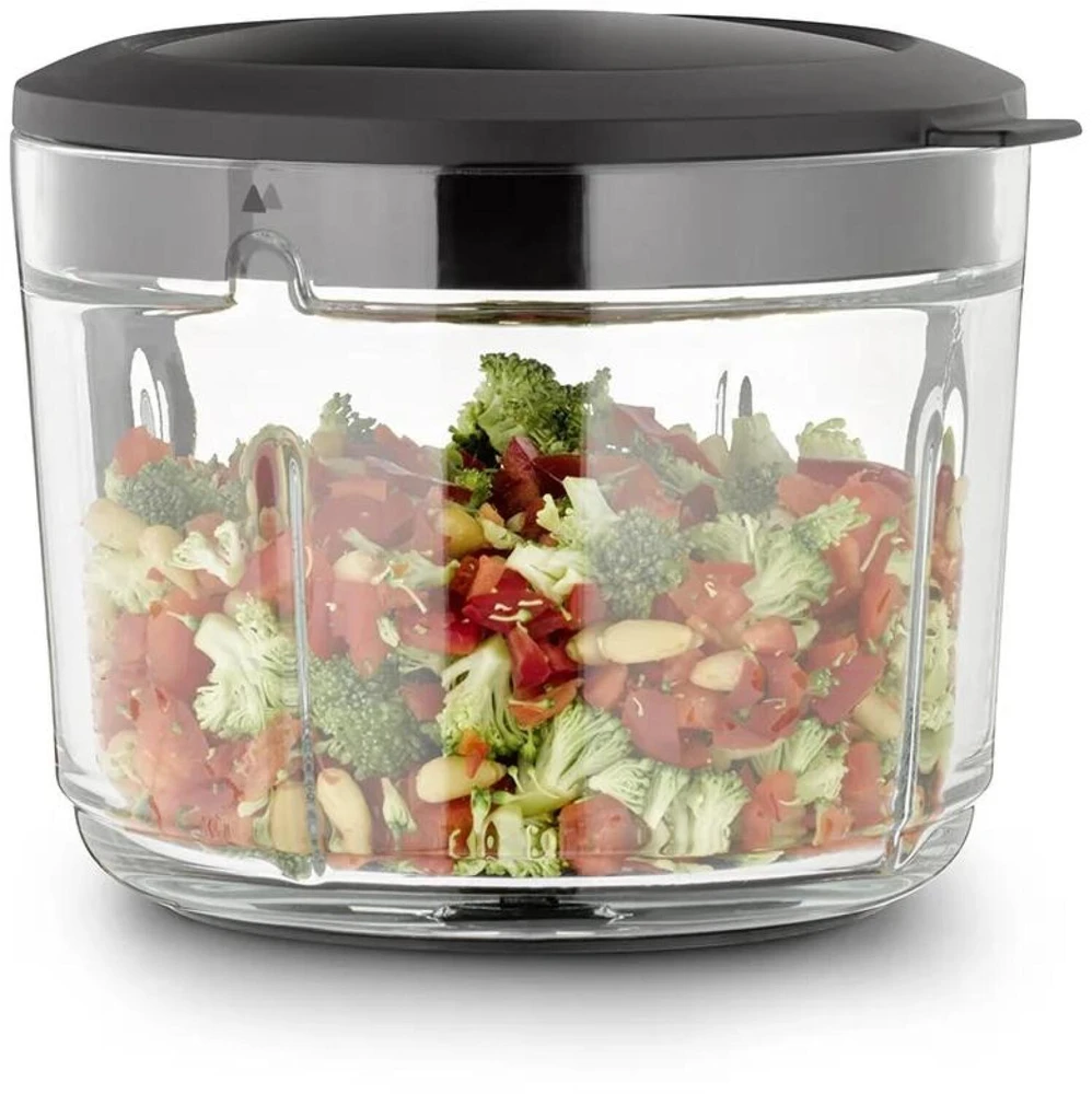 Smulkintuvas Caso Chop & Go, Juodos spalvos