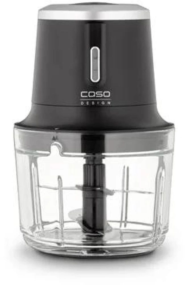 Smulkintuvas Caso Chop & Go, Juodos spalvos