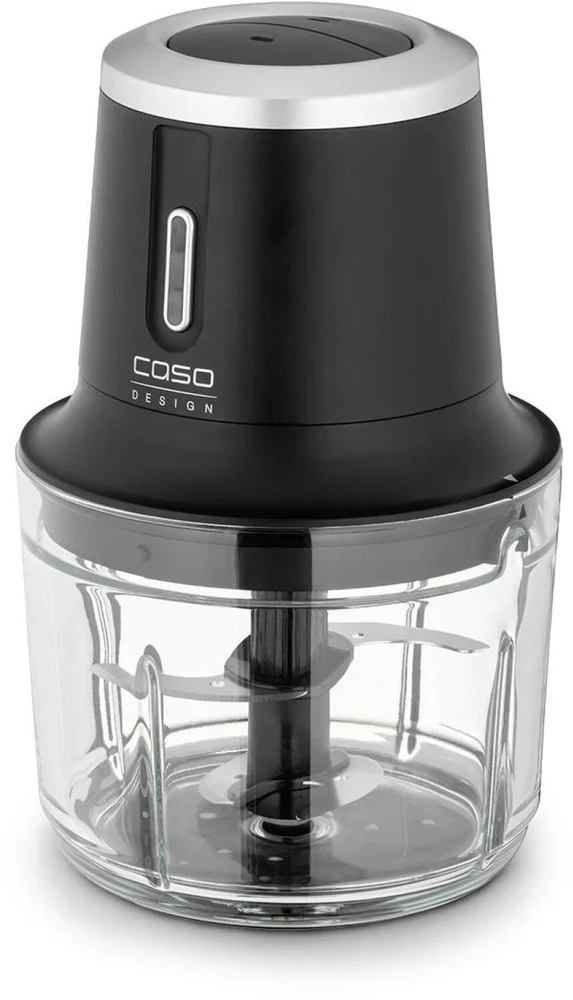 Smulkintuvas Caso Chop & Go, Juodos spalvos