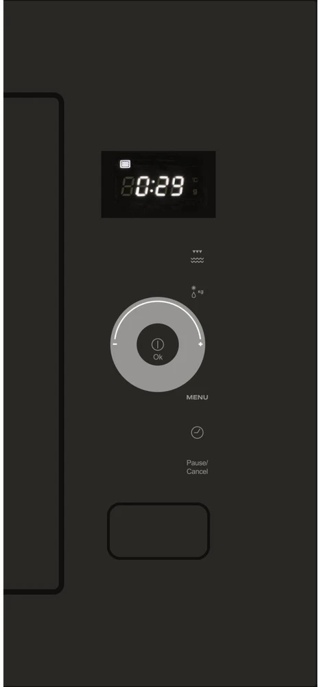 Mikrobangų krosnelė CATA | Microwave Oven | MC B250 DT | Built-in | 25 L | 900 W | Grilis | Juodas