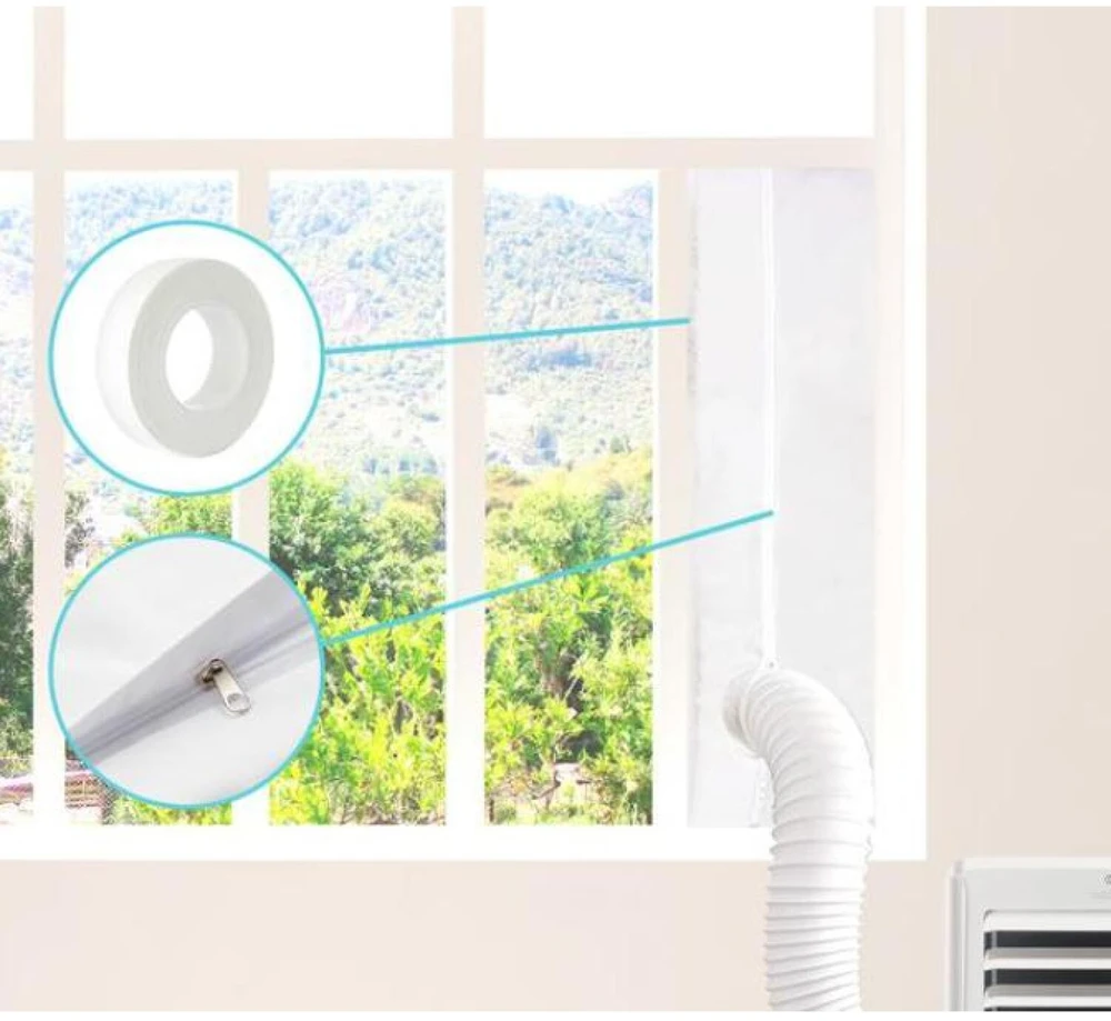 Siuvimo mašina Cecotec | Insulated sliding window covering 163 x 35 cm for portable air conditioners