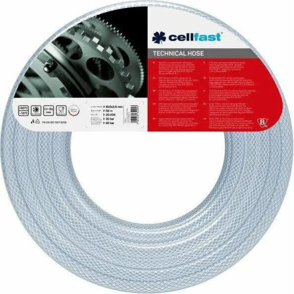 Laistymo žarna Cellfast 20-239; 10,0x2,0 mm; 25 m