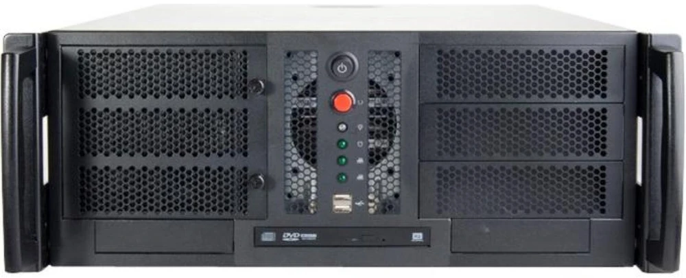 Chenbro RM42300, Rack-case - juodas/sidabrinis, USB 3.0
