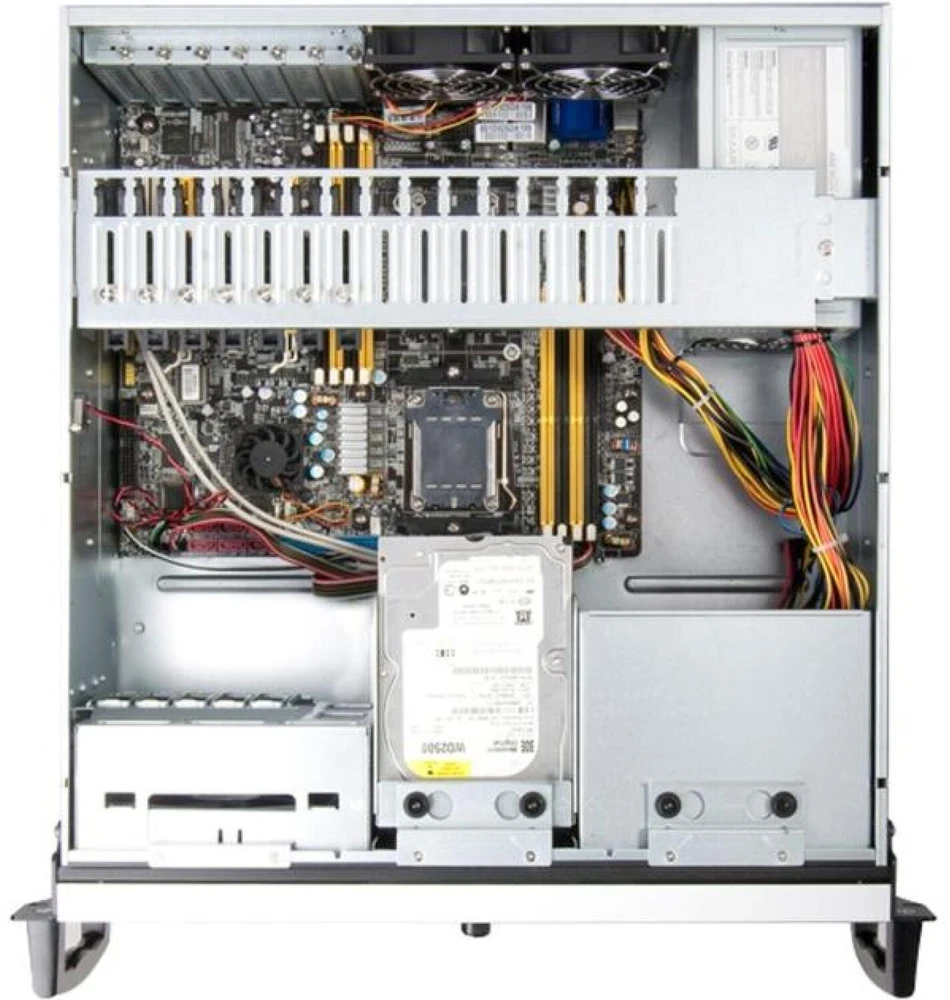 Chenbro RM42300F1, Rack-case - juodas/sidabrinis, USB 3.0