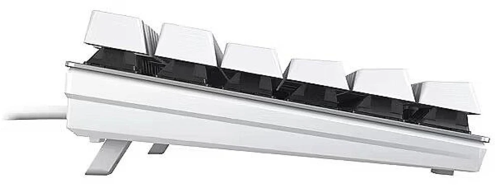 Cherry Klaviatūra KC 200 MX MX2A SILENT Raudonas [DE] baltas/sidabrinis MX2A SILENT Raudonas Switch