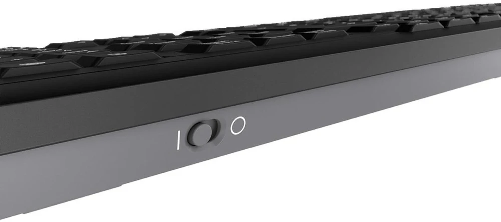 CHERRY STREAM DESKTOP UK LAYOUT - Klaviatūra ir pelė USB Juodas