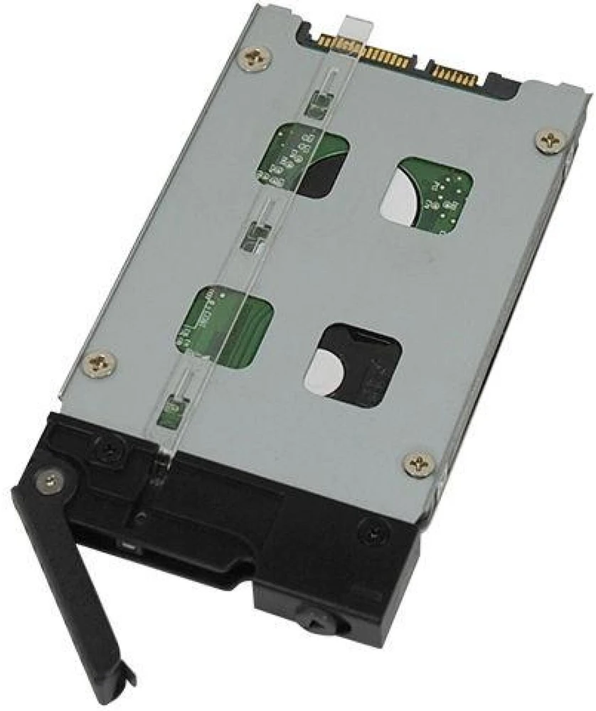 CHIEFTEC 1 x 5,25 colio skyrius, skirtas 4 x 2,5 colio S-ATA HDD karštai keičiamam metalui