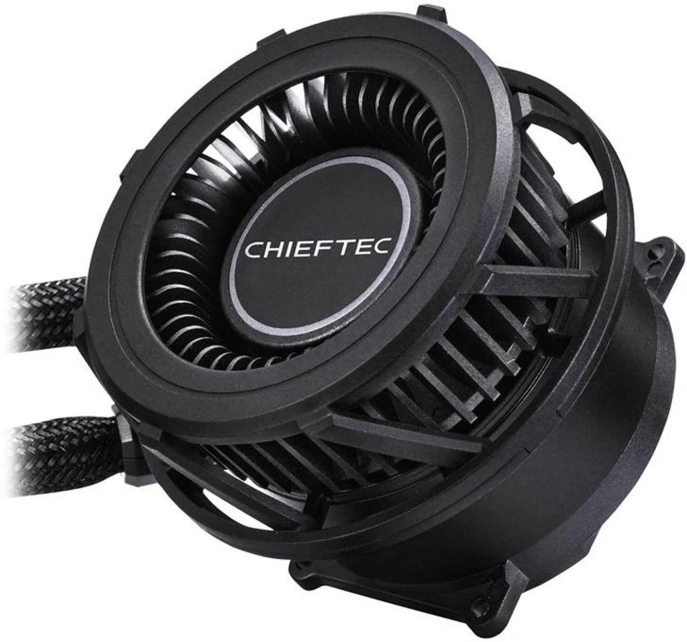 Procesoriaus Aušintuvas - Chieftec CLC-360-VRM-BLK 360 mm AIO Juodas