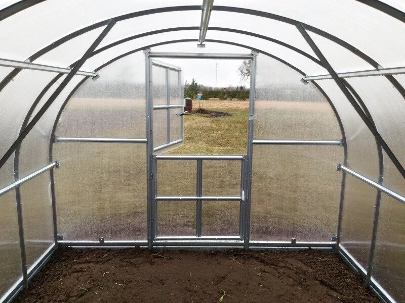 Cits Meistro Kodas Šiltnamis Arkinis KLASIKA 3x12 m (36 m2) 6 mm danga