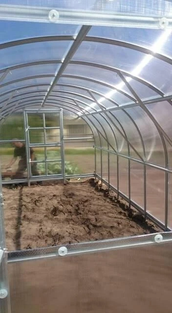 Cits Meistro Kodas Šiltnamis Arkinis KLASIKA 3x12 m (36 m2) 6 mm danga