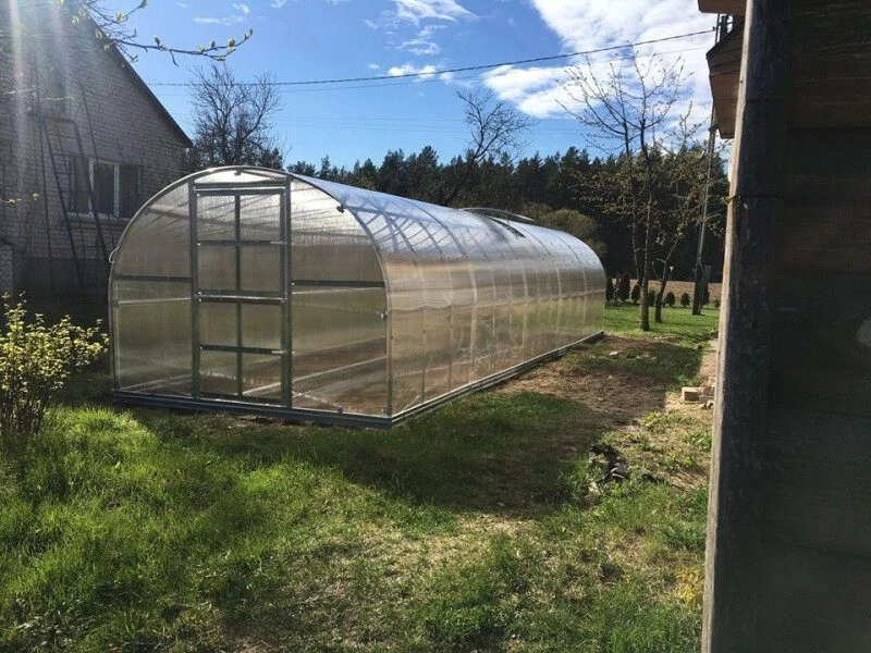 Cits Meistro Kodas Šiltnamis Arkinis KLASIKA 3x12 m (36 m2) 6 mm danga