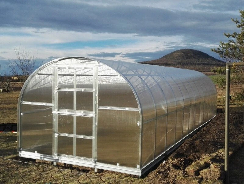 Cits Meistro Kodas Šiltnamis Arkinis KLASIKA 3x12 m (36 m2) 6 mm danga