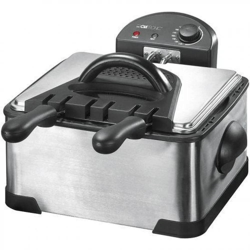 Gruzdintuvė Keptuvė Clatronic FR 3195 (4 l, 2000 W, inox spalvos)