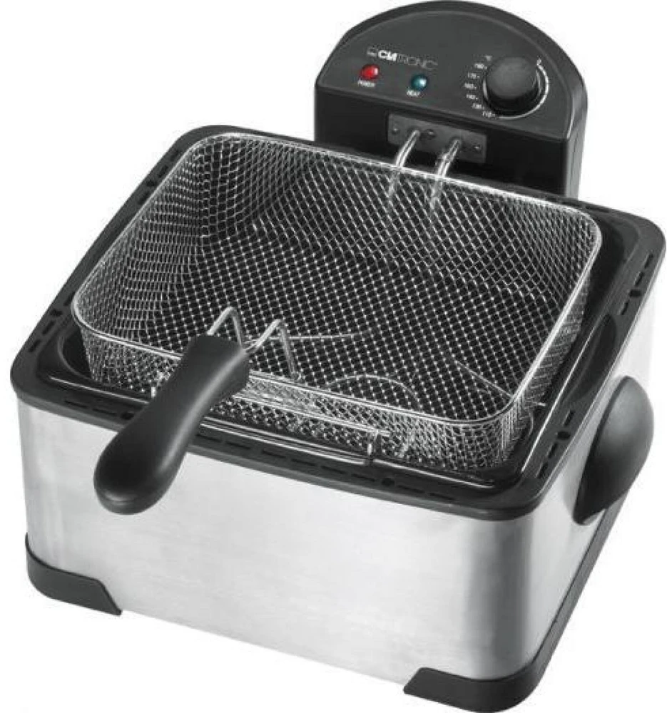 Gruzdintuvė Keptuvė Clatronic FR 3195 (4 l, 2000 W, inox spalvos)